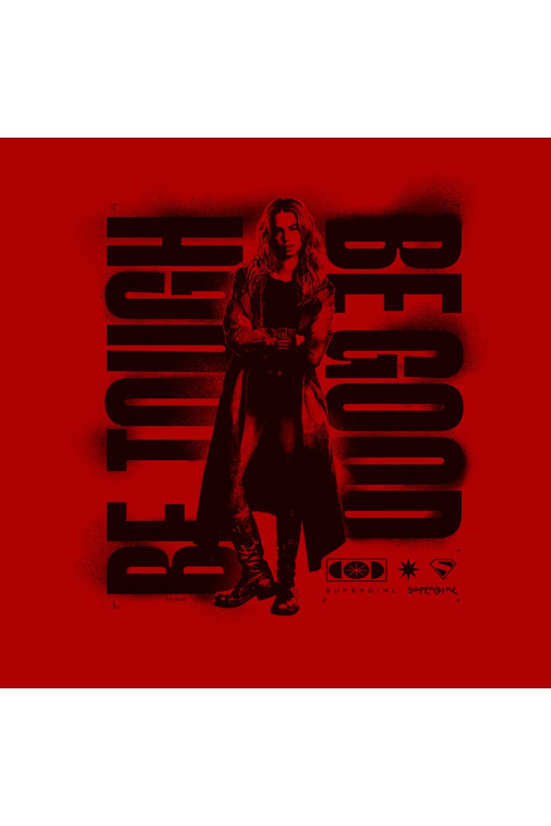 Men's Supergirl Kara Be Good  Graphic T-Shirt, Alternate, color, Red