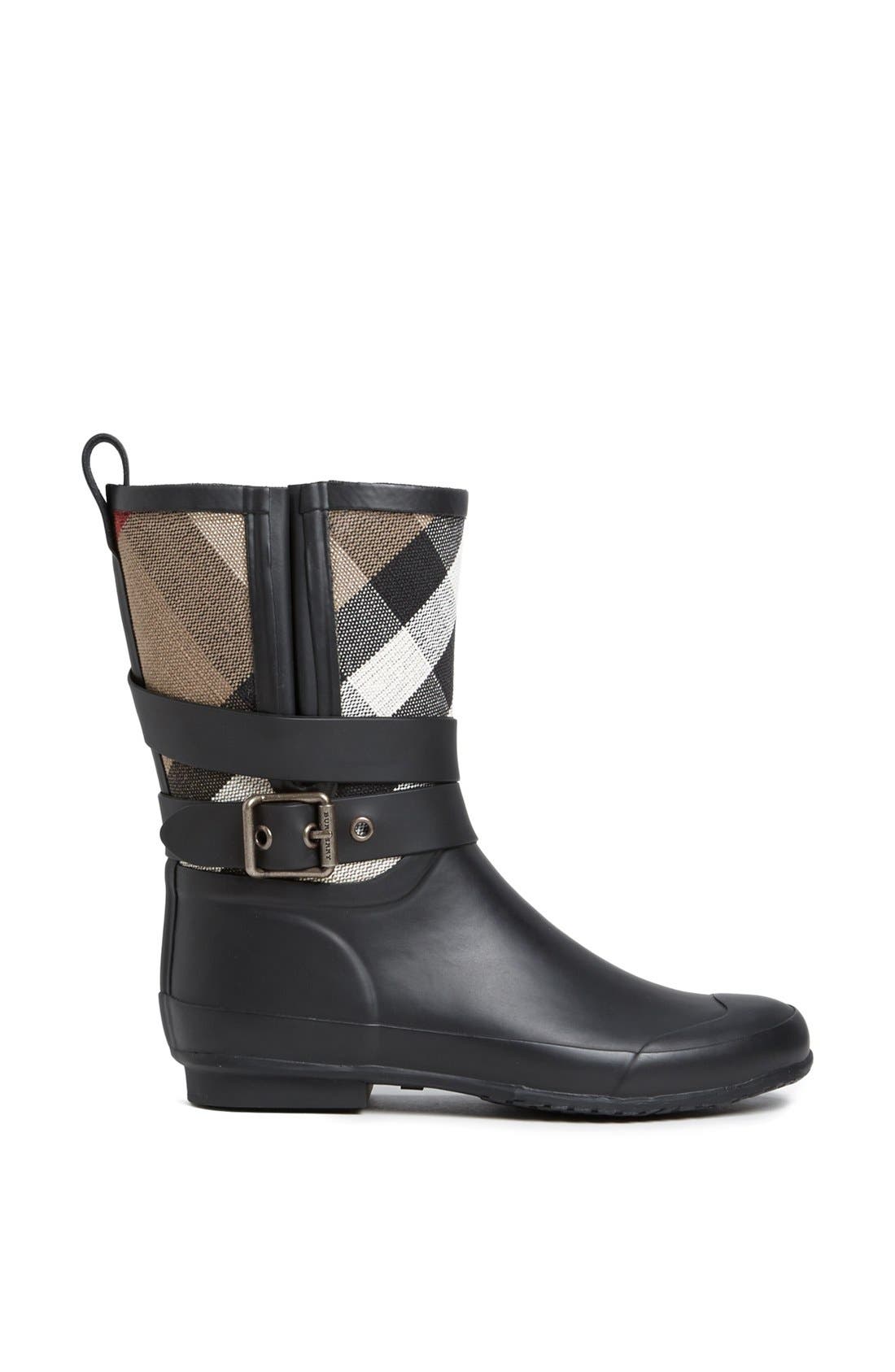 Burberry 'Holloway' Rain Boot, Alternate, color, 