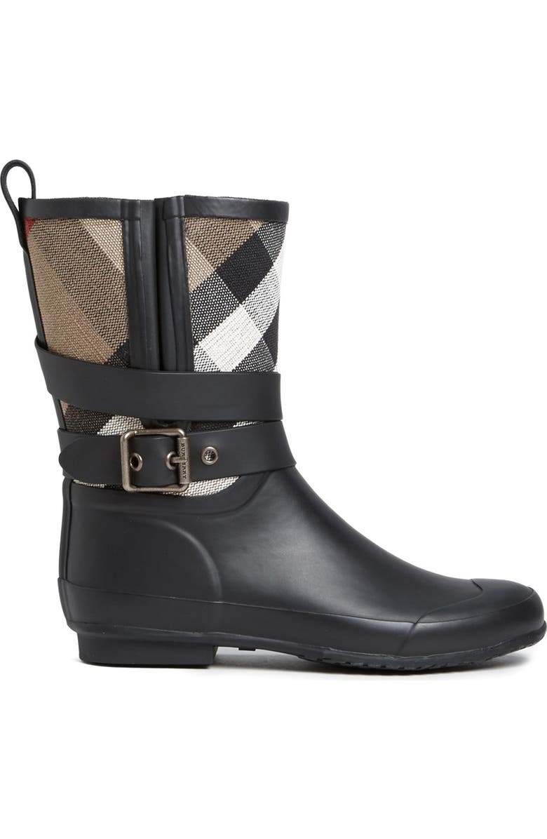 Burberry 'Holloway' Rain Boot, Alternate, color,