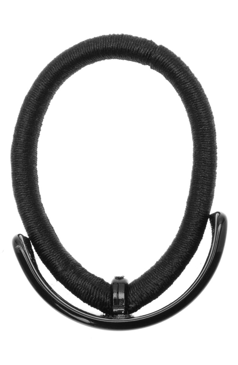 France Luxe Rectangle Ponytail Holder, Alternate, color, 