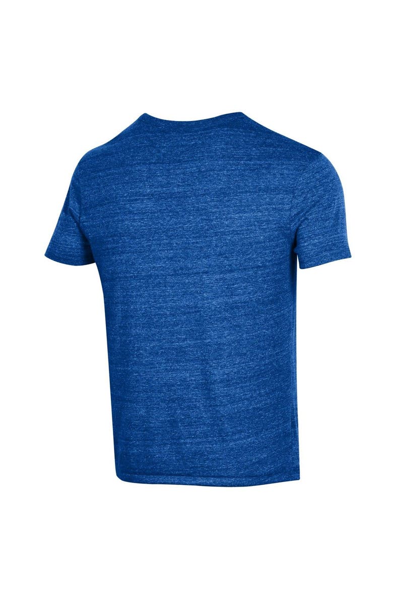 Champion Men's Champion Heather Royal New York Rangers Tri-Blend T-Shirt, Alternate, color,