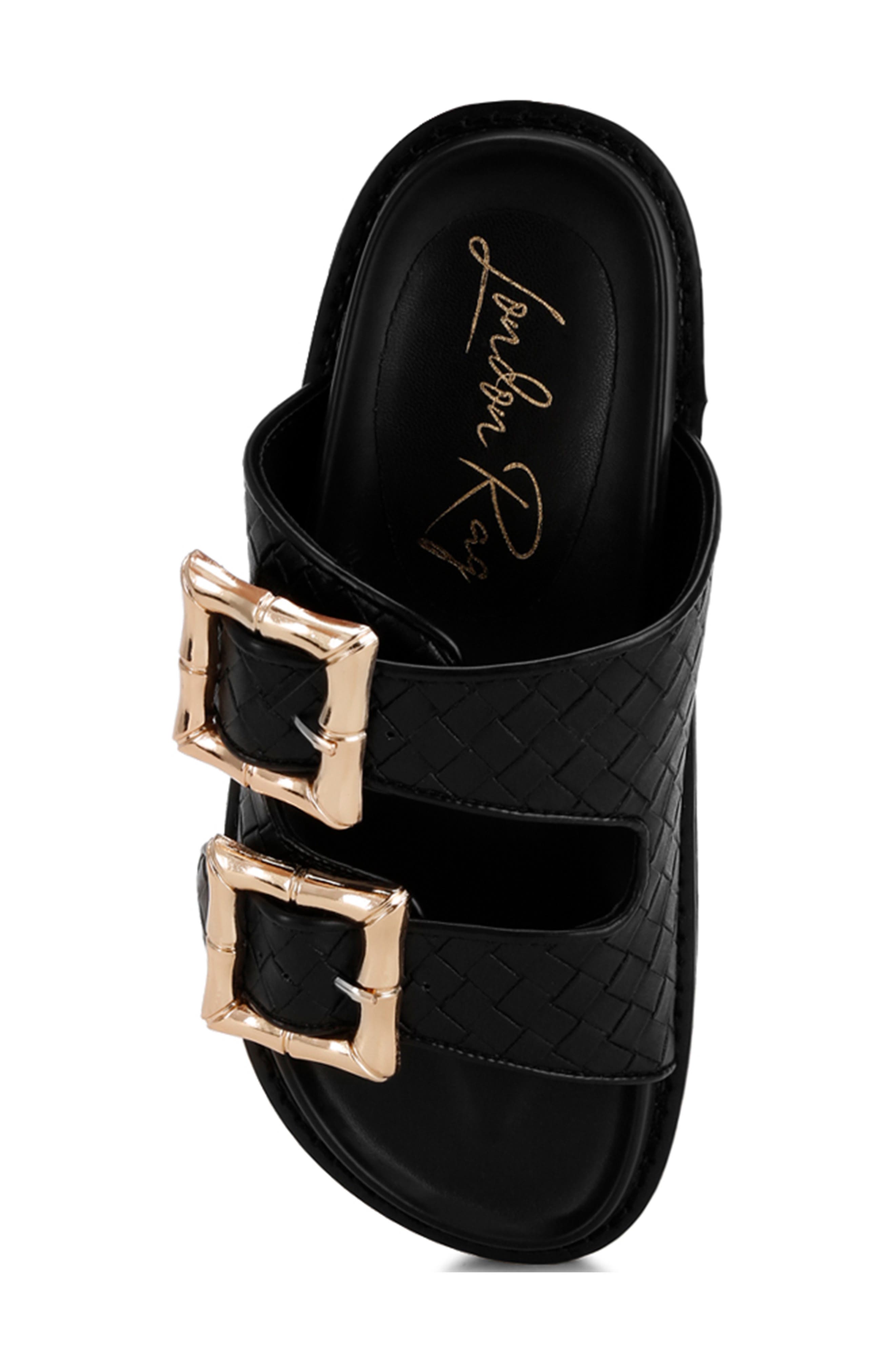 Zooper Slide Sandal, Alternate, color, BLACK