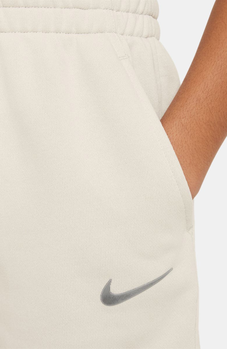 Nike Kids' Dri-FIT Fleece Shorts, Alternate, color, 