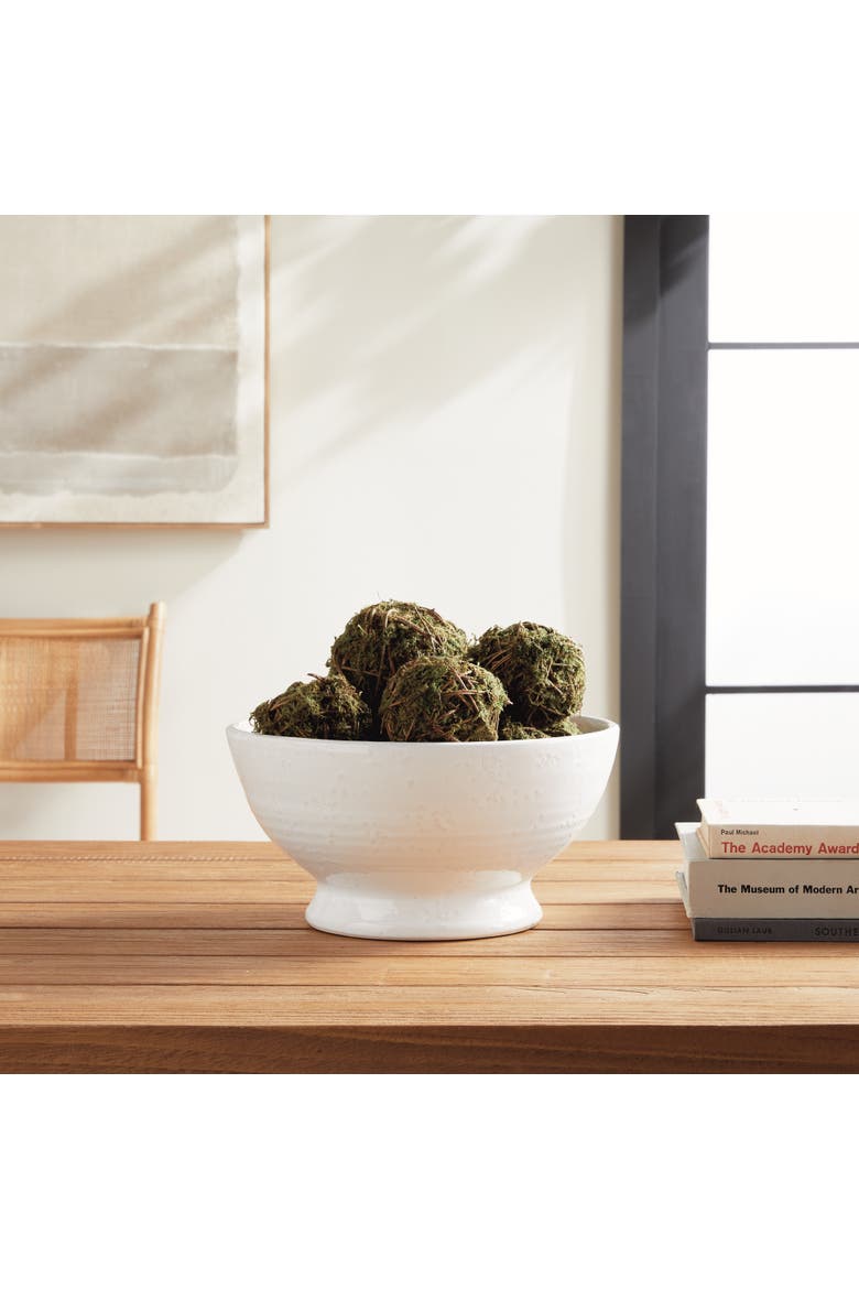 Talullah Decorative Bowl Large, Alternate, color, White