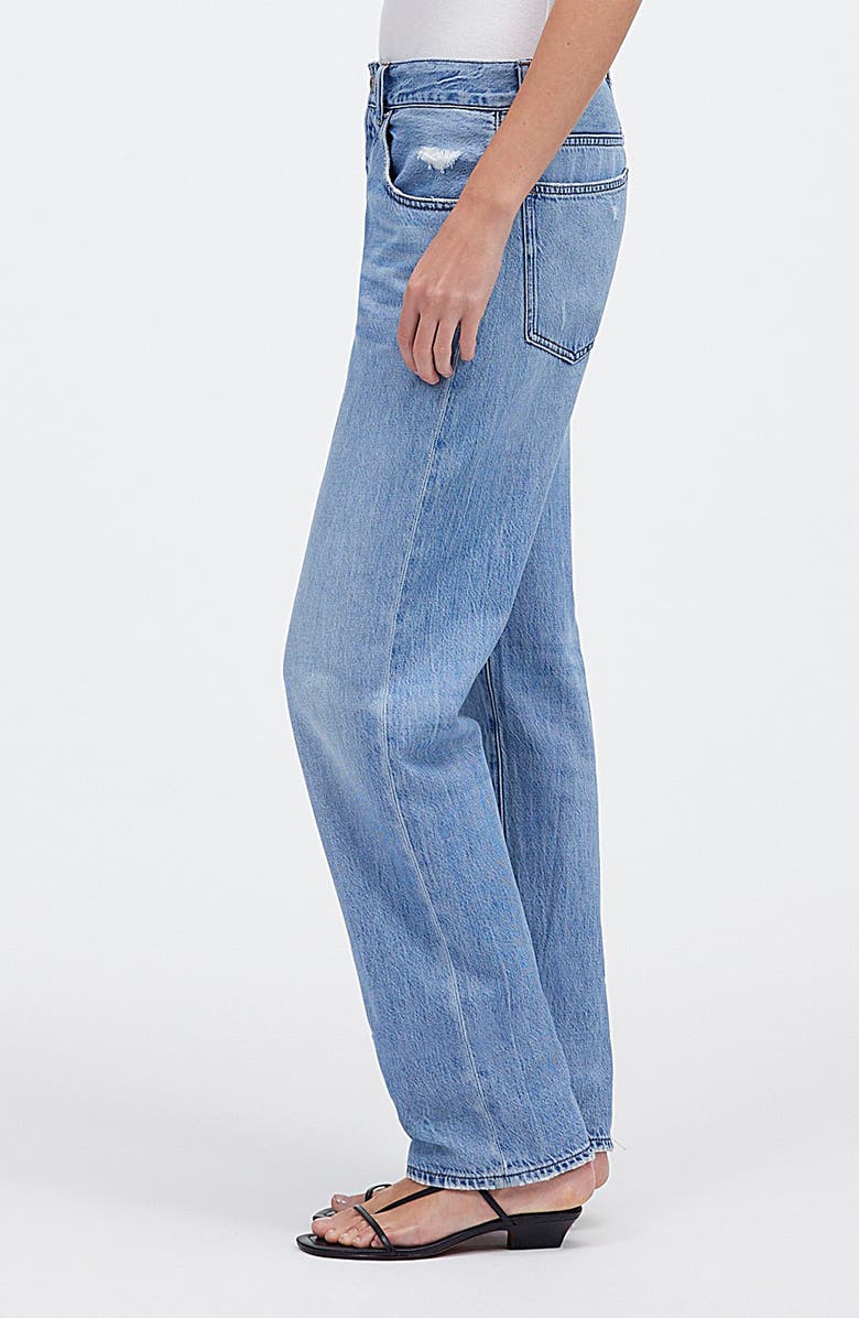 Madewell The Dean Easy Straight Leg Jeans, Alternate, color, Northridge Wash