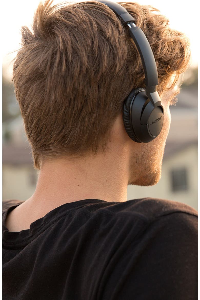 SoundTrue™ On-Ear Headphones, Alternate, color, BLACK