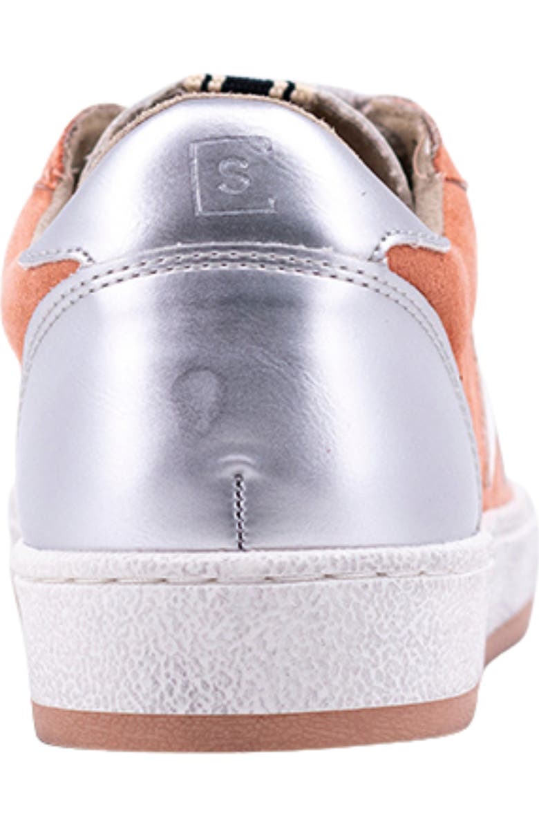 SHUSHOP Paz Low Top Sneaker, Alternate, color, Melon Suede