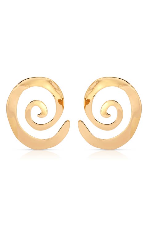 Aura Swirl Earrings