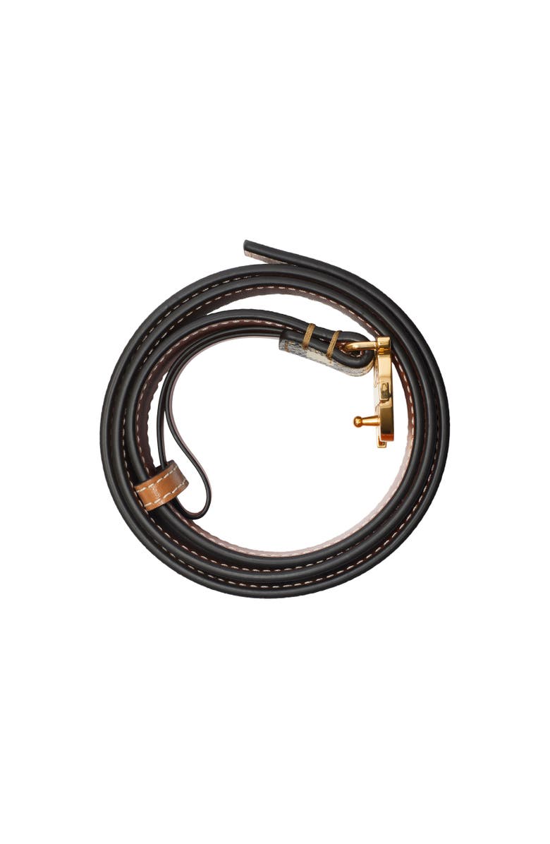 Burberry Check TB Belt, Alternate, color, Archive Beige/Light Gold