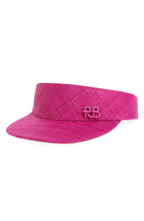 Monogram Straw Visor