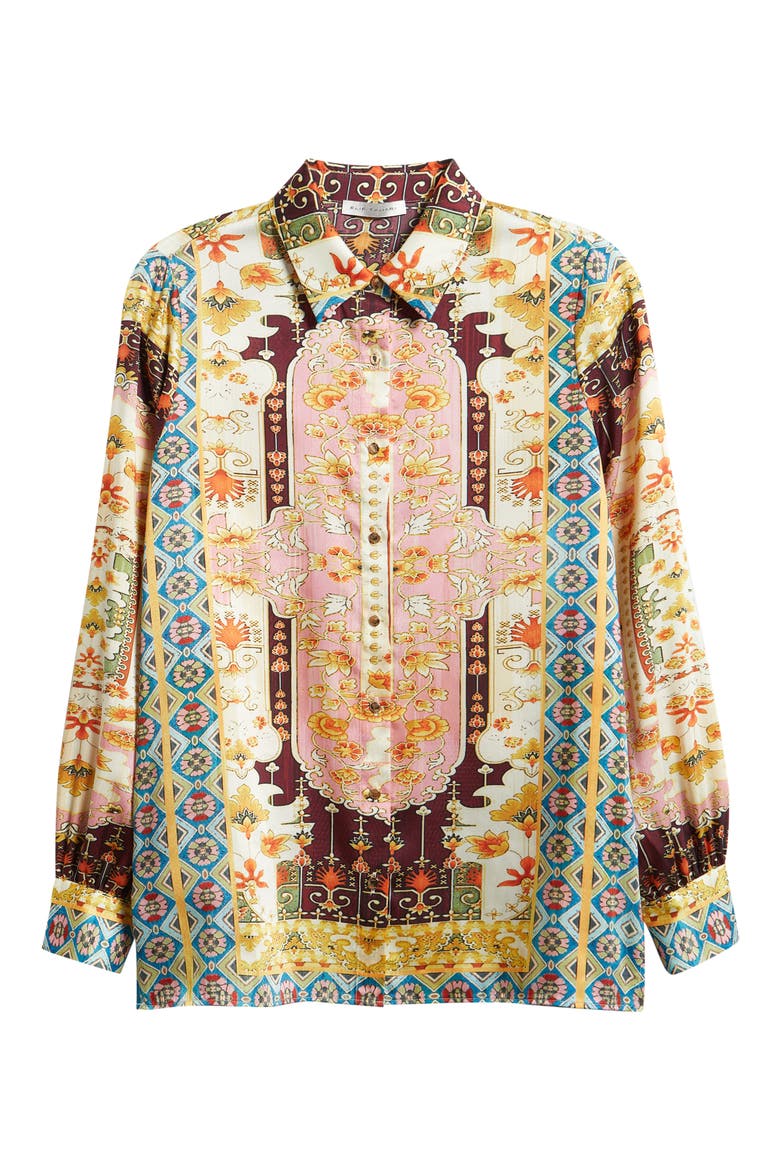 The Lior Mix Print Woven Shirt, Alternate, color, BAROQUE PRINT
