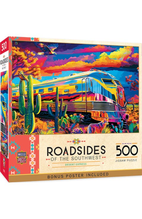Desert Express 500 Piece Jigsaw Puzzle