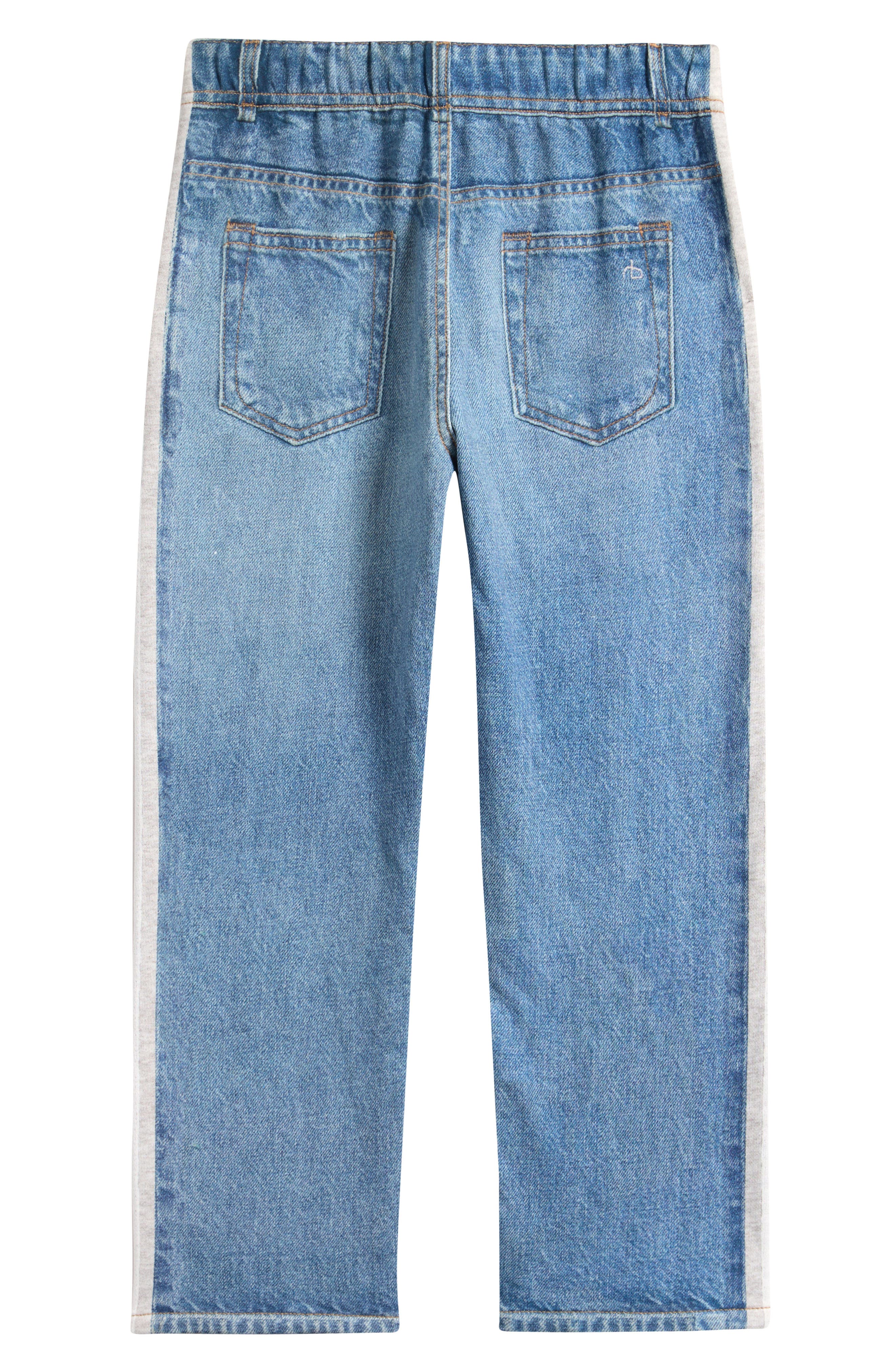 rag & bone Kids' rb Miramar Mini Mixed Media Pants — фото 2