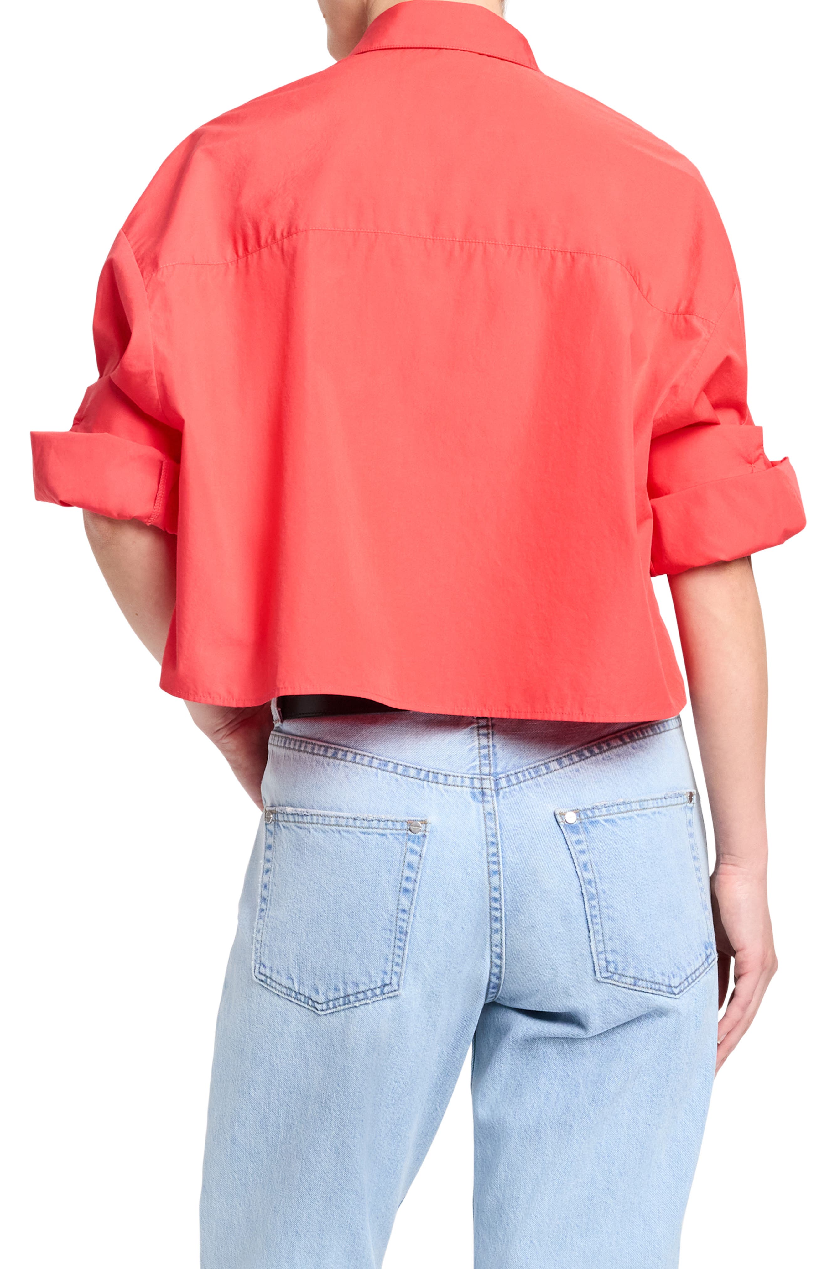 Next Crop Button-Up Shirt - image 2