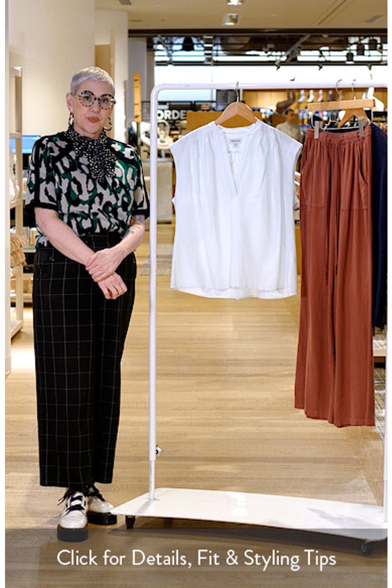 Shirred Cap Sleeve Top video