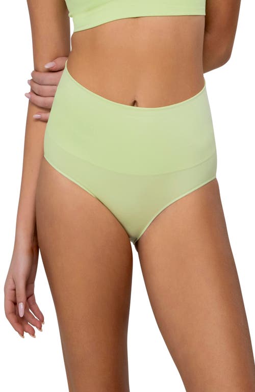 Underoutfit Smoothing At Waist Brief In Green