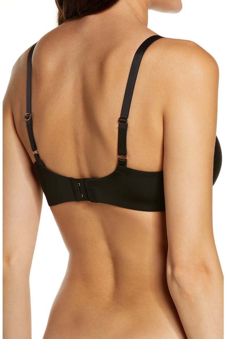 Breathless Underwire Full Coverage T-Shirt Bra, Alternate, color, BLACK