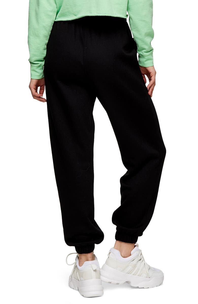 Topshop Oversize Jogger Pants, Alternate, color,