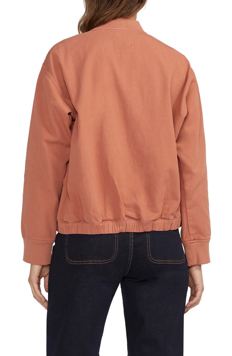JAG Cotton & Linen Bomber Jacket, Alternate, color,
