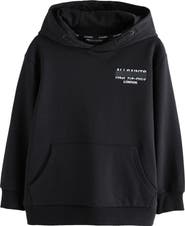 smALLSAINTS by ALLSAINTS Kids' Redact Oversize Cotton Fleece Hoodie