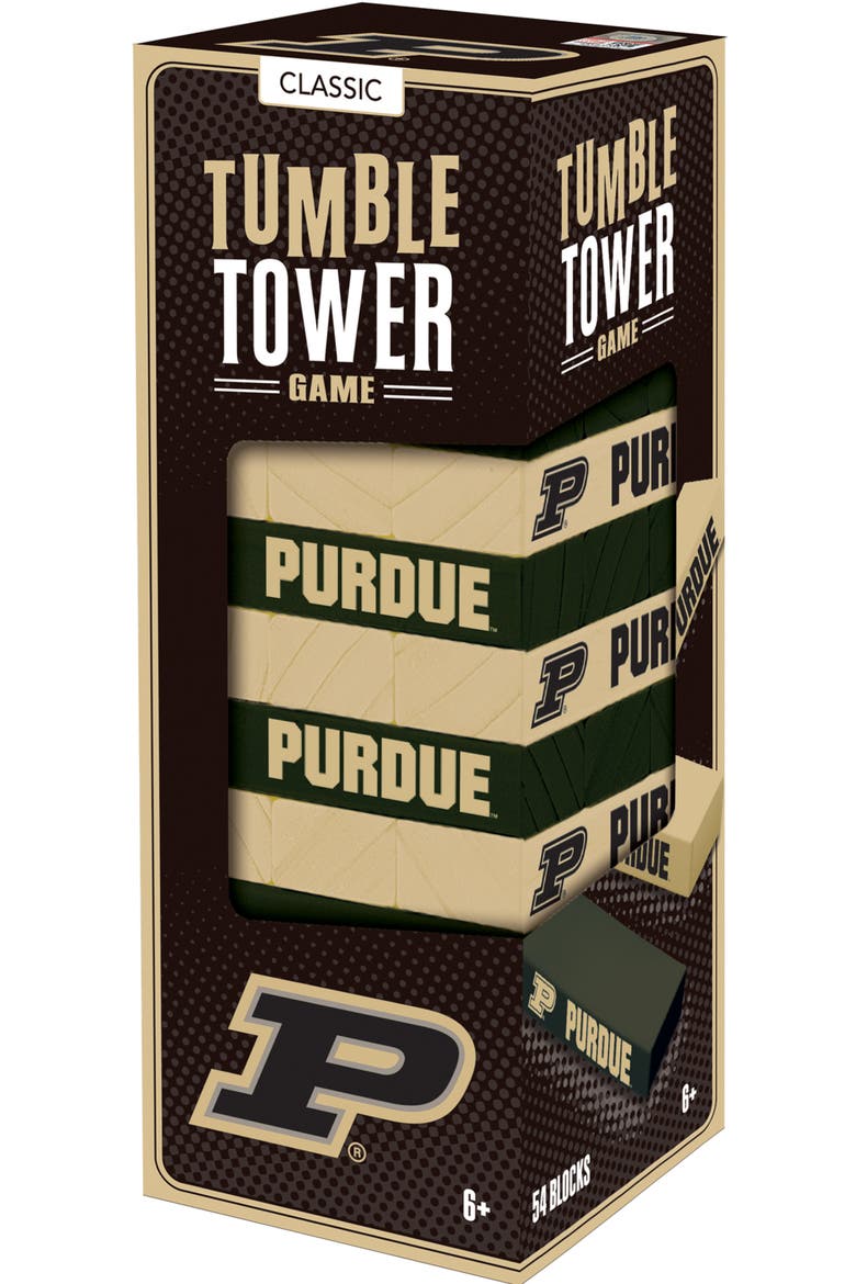 Purdue Boilermakers Tumble Tower, Main, color, Multicolor