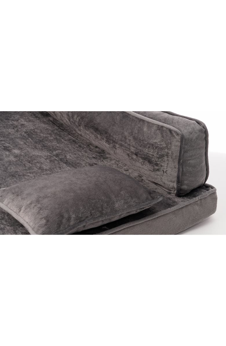 Precious Tails Modern Memory Foam Pet Sofa, Alternate, color, 