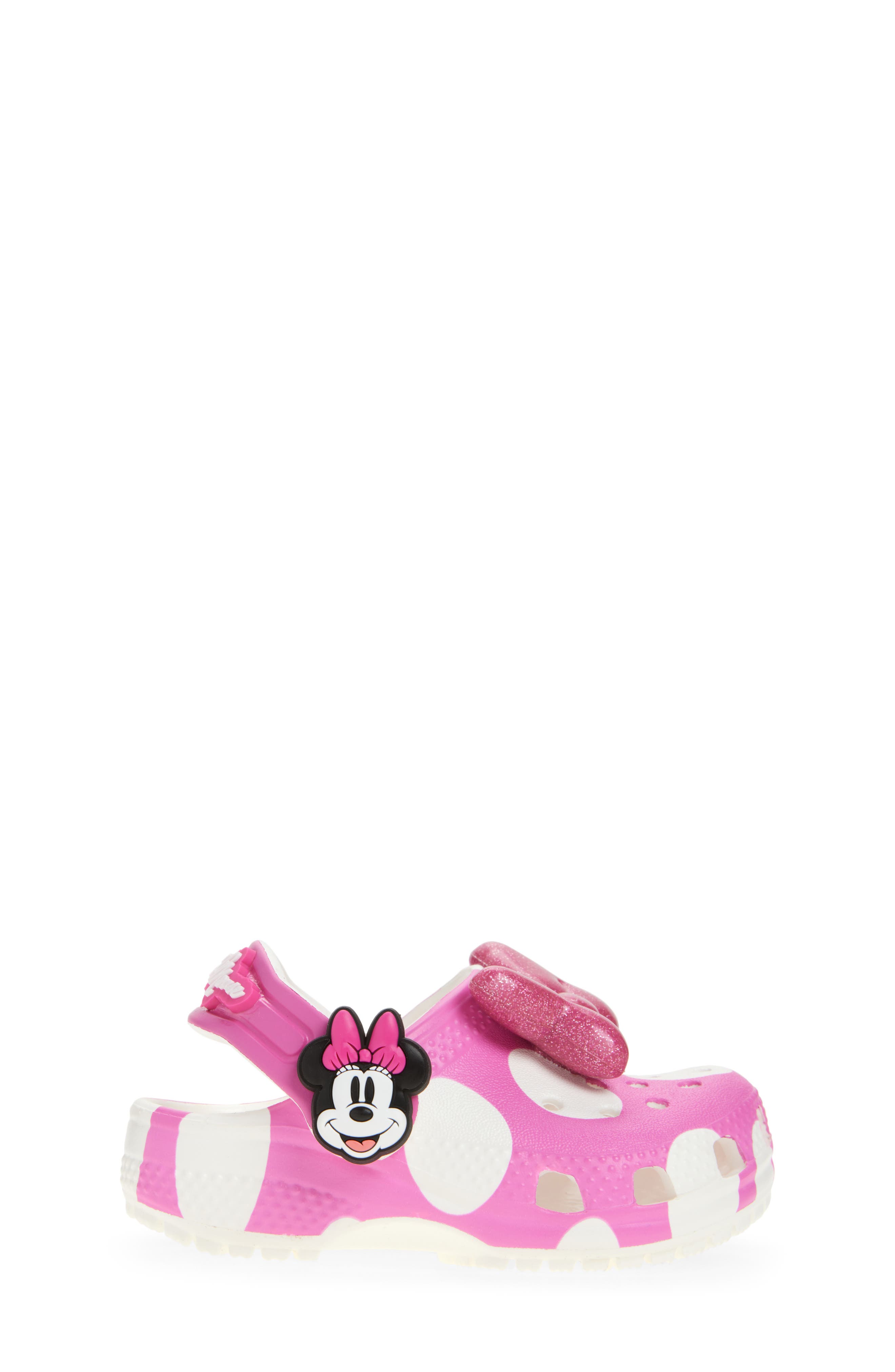 CROCS Kids' Disney<sup>®</sup> Minnie Mouse Classic Clog, Alternate, color, Pink Multi