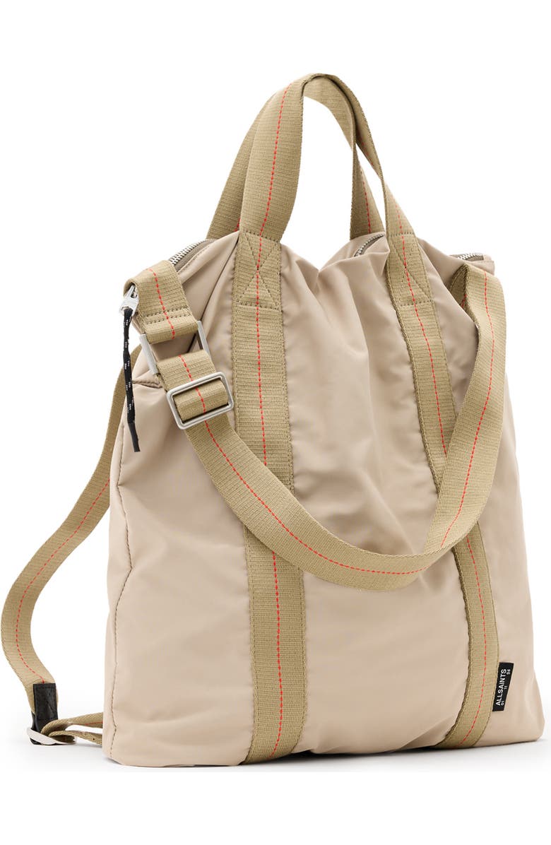 AllSaints Kei Rope Nylon Backpack, Alternate, color,