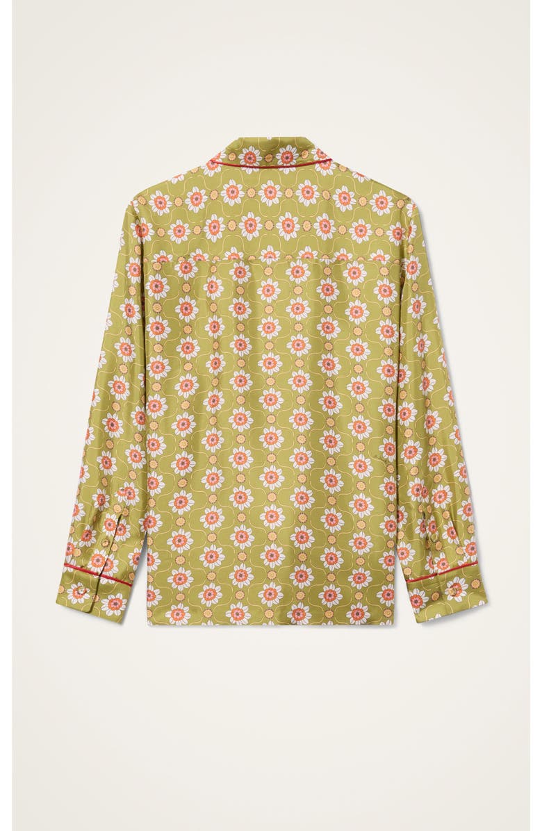 La DoubleJ Boy Shirt With Piping, Alternate, color, Ambrosia Green