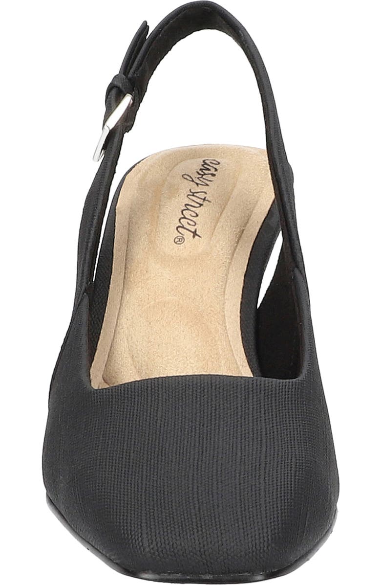 EASY STREET Ritsa Slingback Pump, Alternate, color, Black Linen