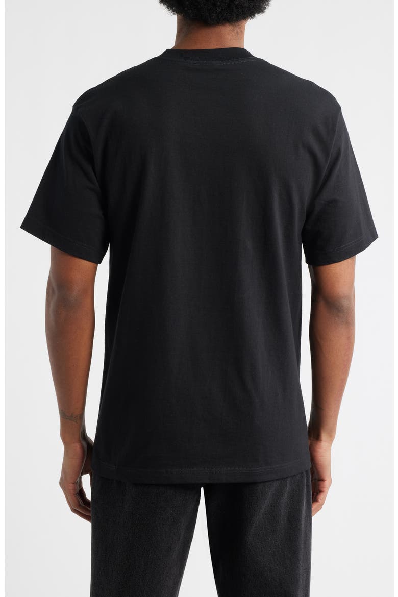 Stand for Peace Bear Graphic T-Shirt, Alternate, color, BLACK