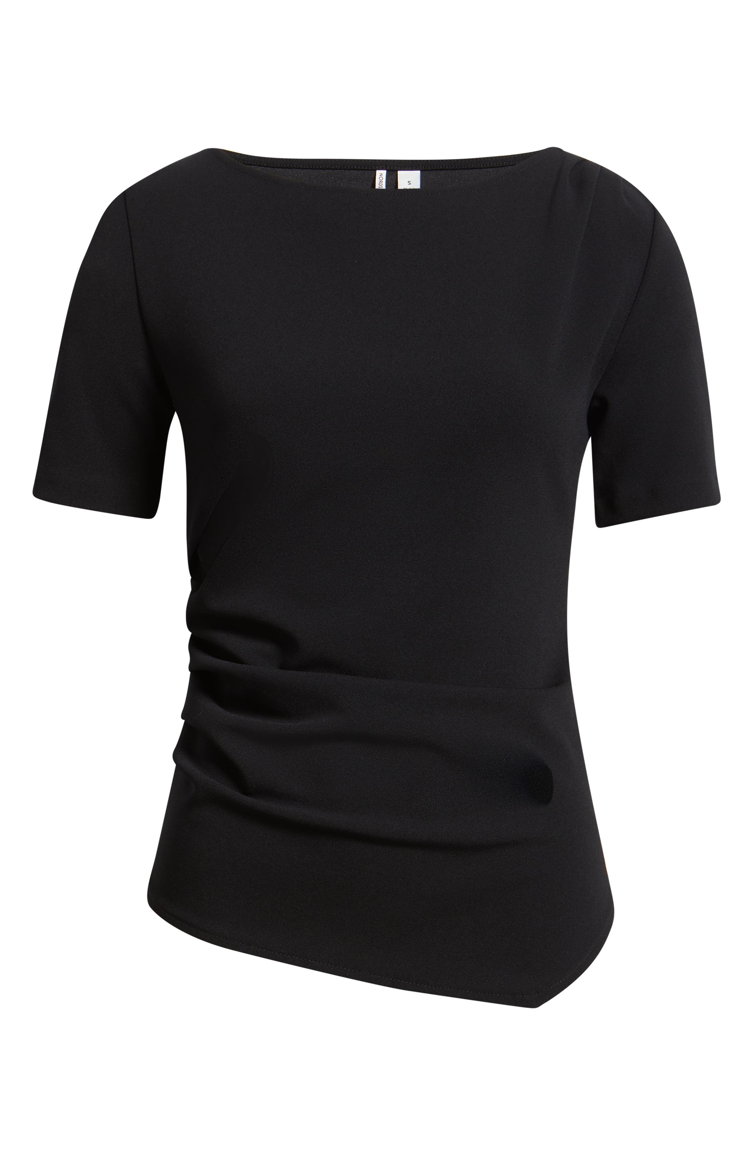 Nordstrom Asymmetric Gathered Tee (Women) | Nordstrom