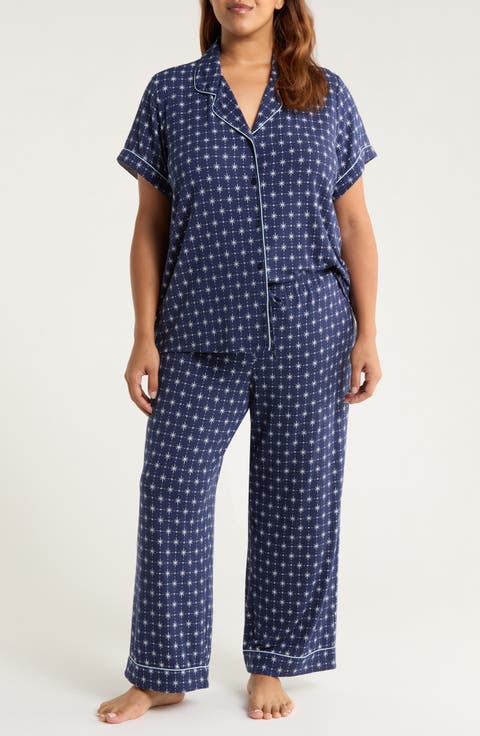 Moonlight Eco Crop Pajamas (Plus Size)