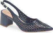 Bottero Janet Slingback Pointed Toe Pump