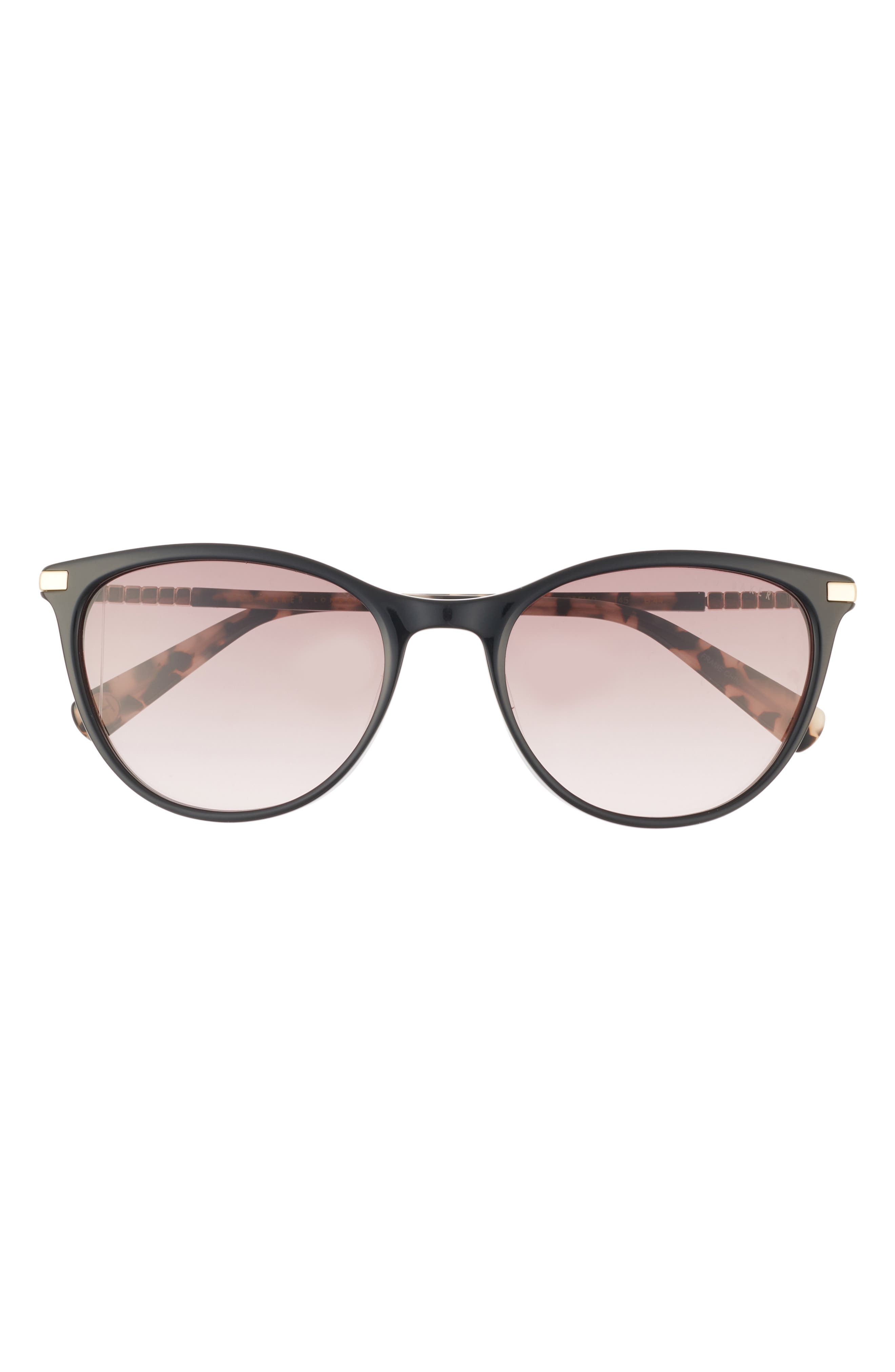 Ted Baker London 55mm Full Rim Modified Round Sunglasses