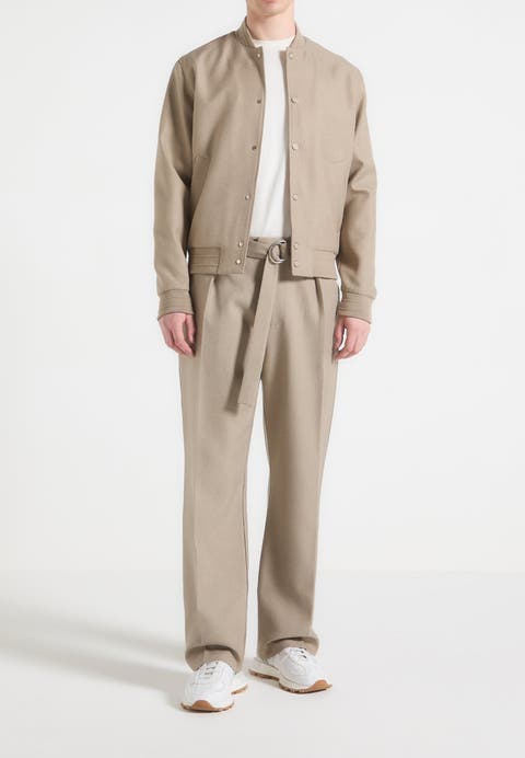 Savin Tailored Bomber Jacket