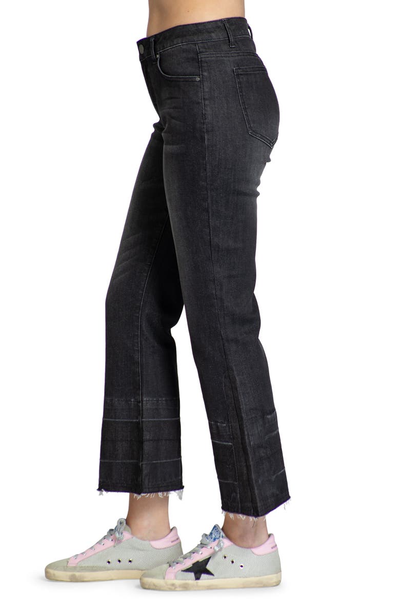 APNY Release Hem Mid Rise Crop Flare Jeans, Alternate, color, 