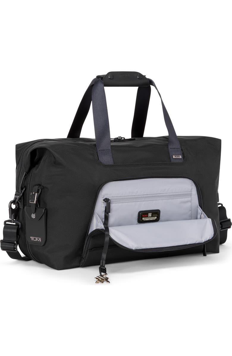 TUMI Double Expansion Duffel, Alternate, color, Black