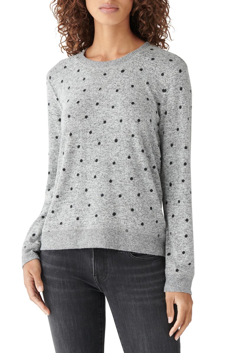 Lucky Brand Cloud Jersey Sweatshirt, Main, color,