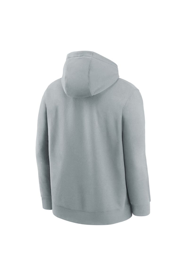 Youth Nike Silver Dallas Mavericks 2023/24 City Edition Courtside Pullover Hoodie, Alternate, color, Silver