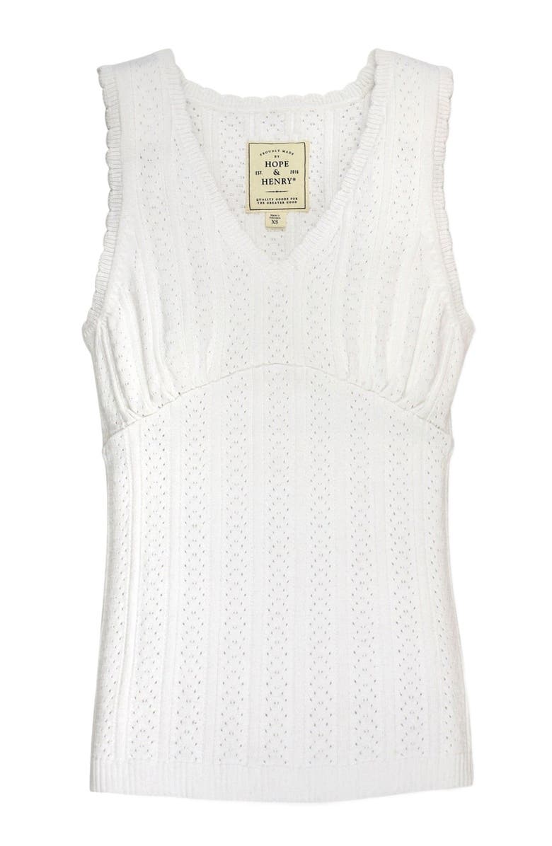 Hope & Henry Womens' Empire Sweater Tank, Alternate, color, 