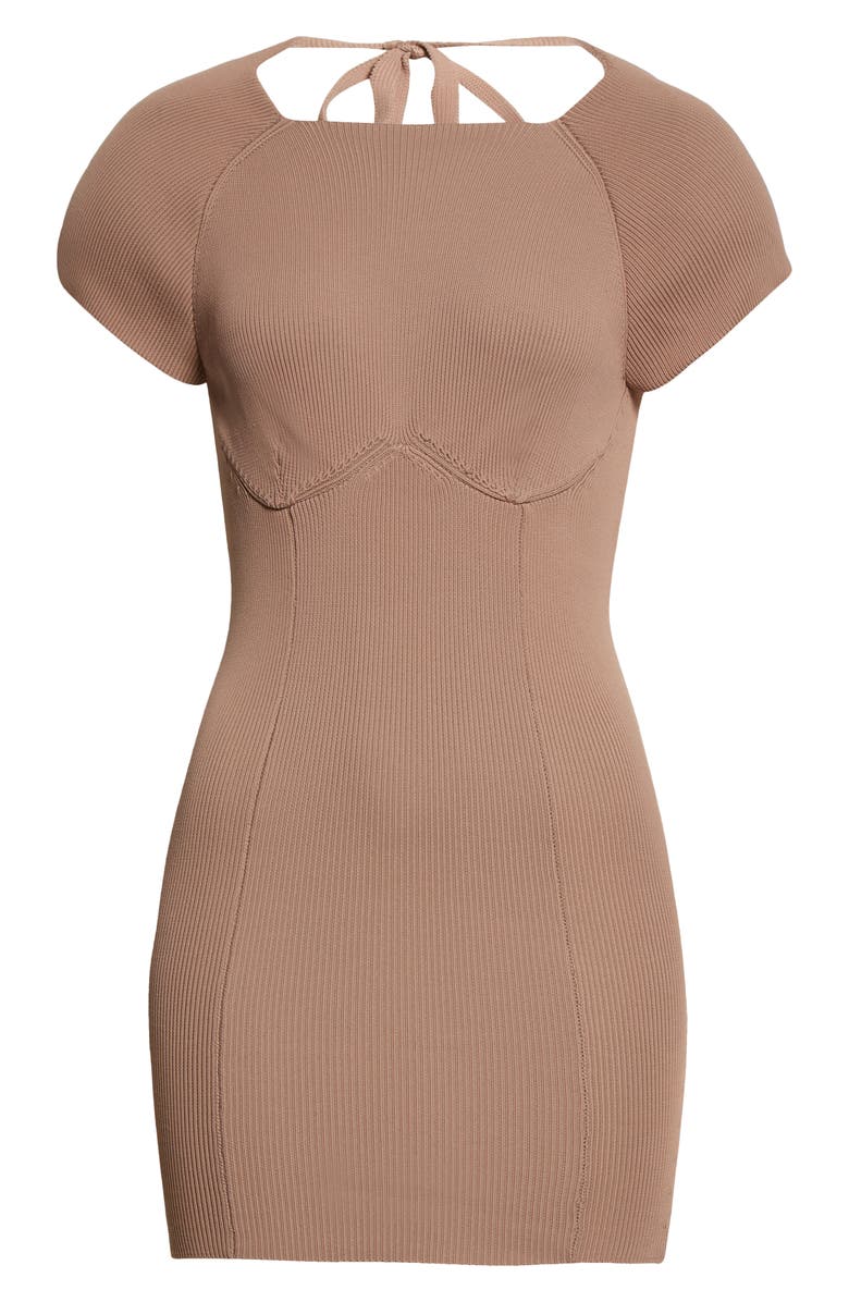 Isa Boulder Sheild Mini Sweater Dress, Alternate, color, 