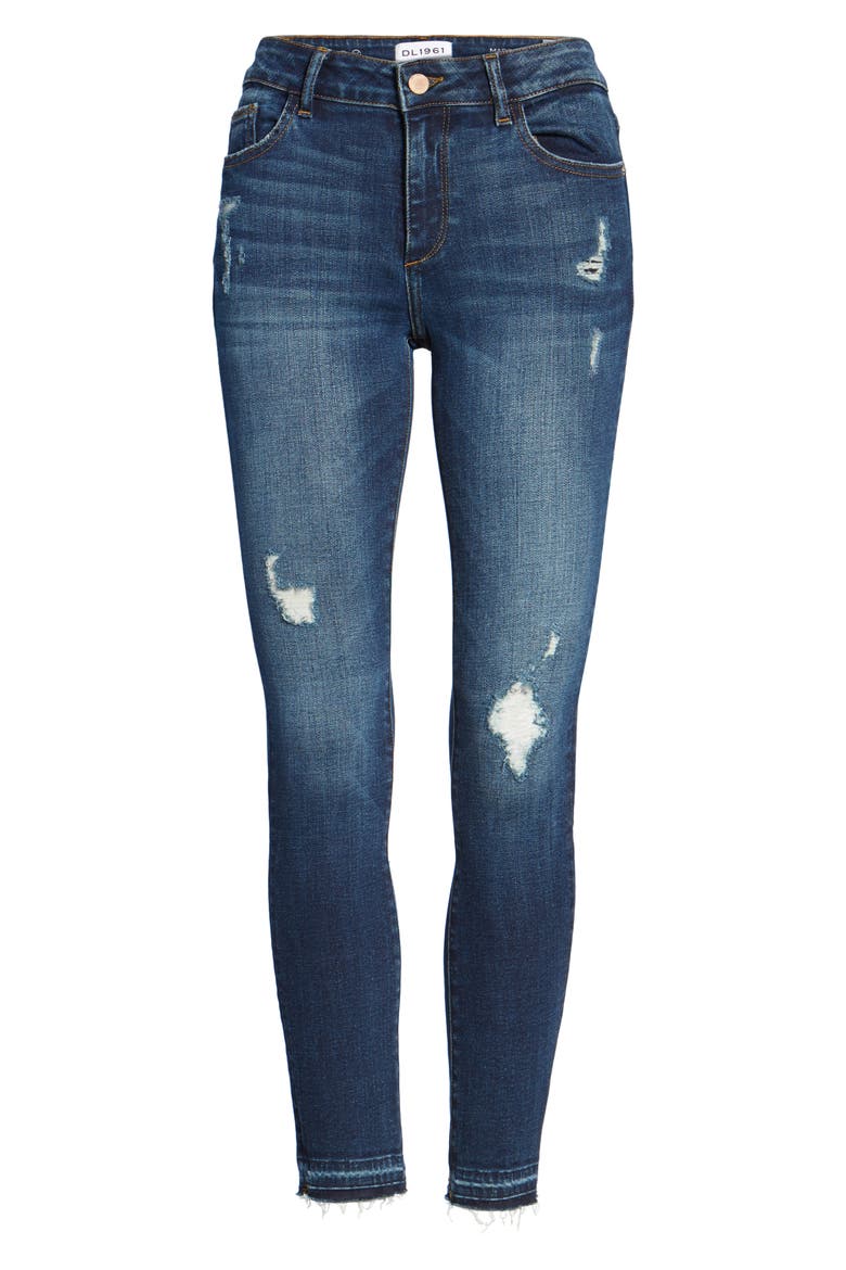 Margaux Instasculpt Ankle Skinny Jeans, Alternate, color, THEILA