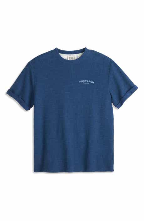 Scotch & Soda Textured Slub Knit T-Shirt