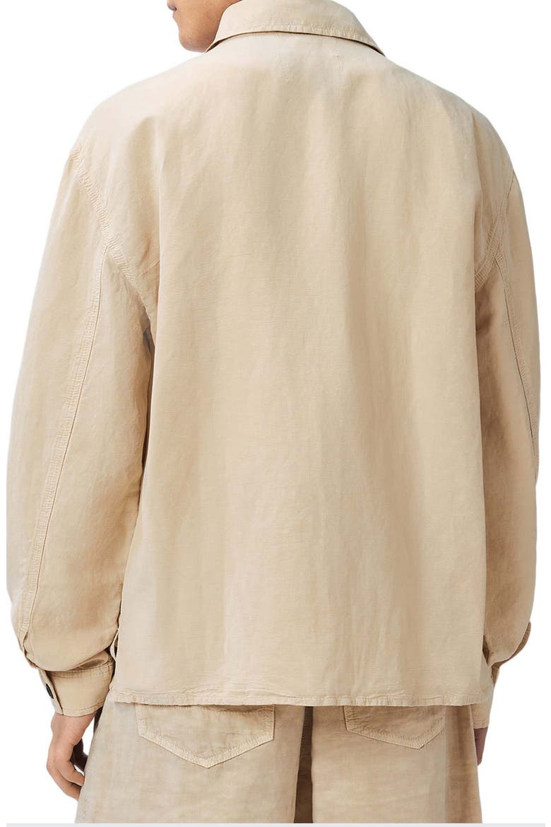 Korten Relaxed Fit Shacket, Alternate, color, SAND BROWN