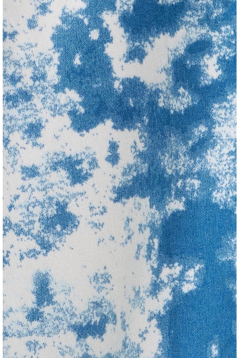 Jason Abstract Print Camp Shirt, Alternate, color, BLUE