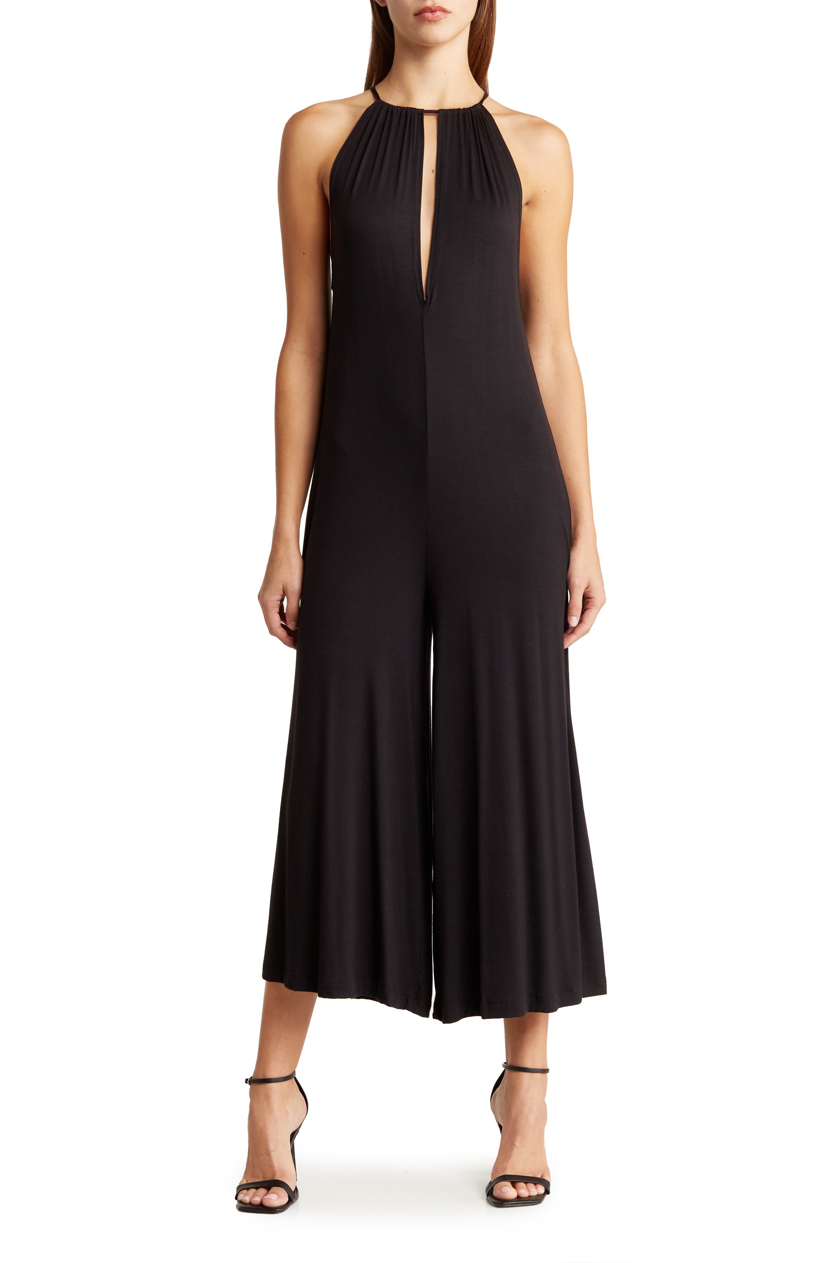 GO COUTURE Wide Leg Jumpsuit