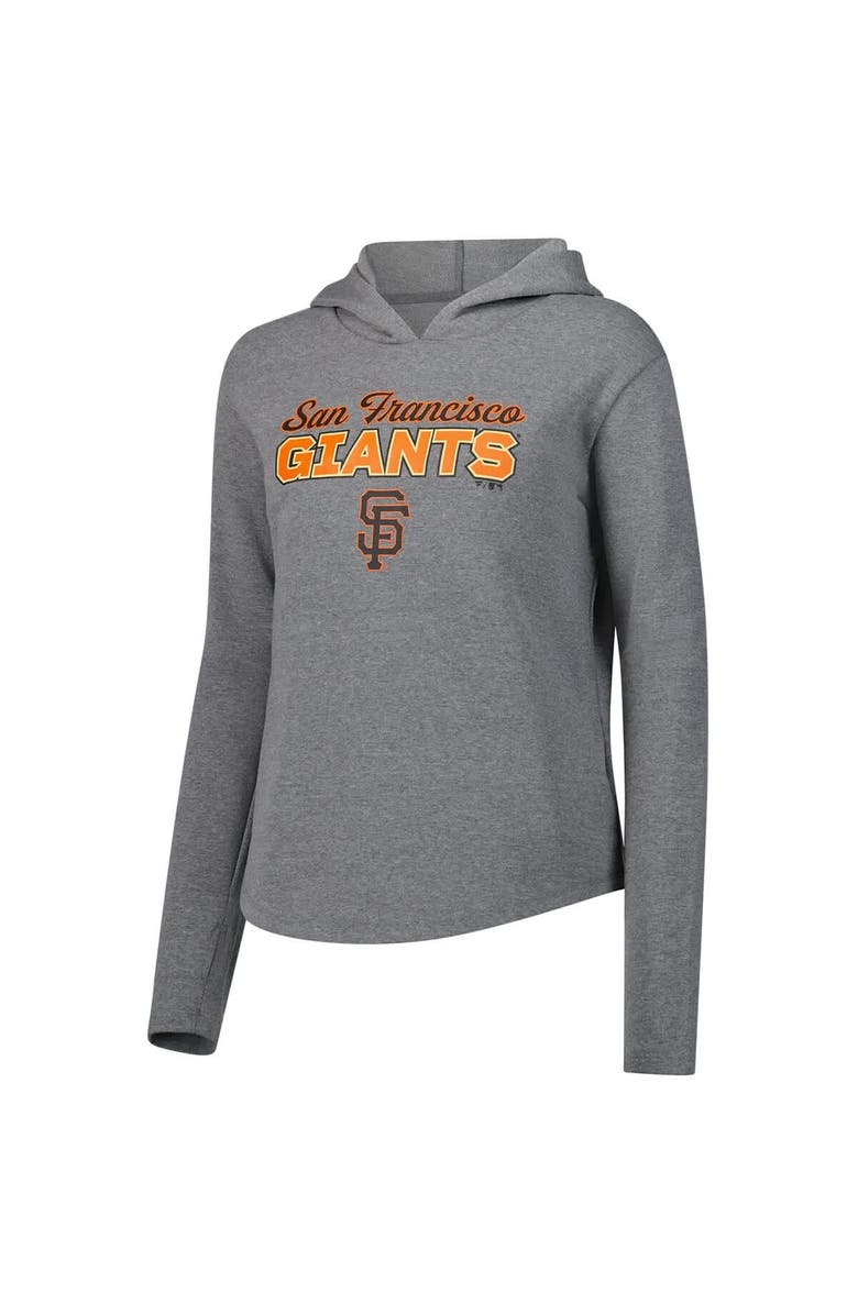 FANATICS Women's Fanatics  Heather Gray San Francisco Giants Fleece Pullover Hoodie, Alternate, color, 