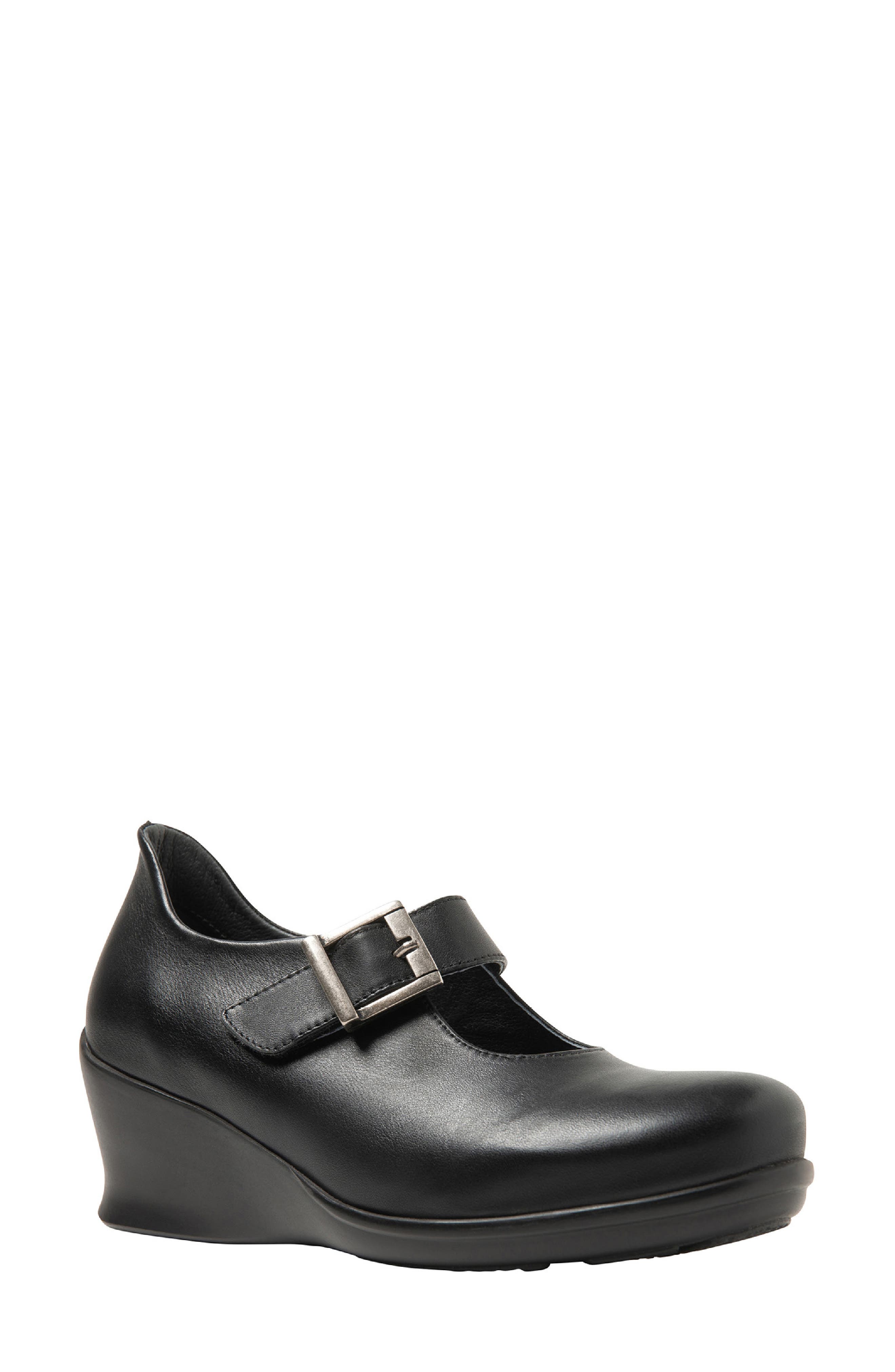 Tosca Mary Jane Platform Wedge Pump, Main, color, BLACK