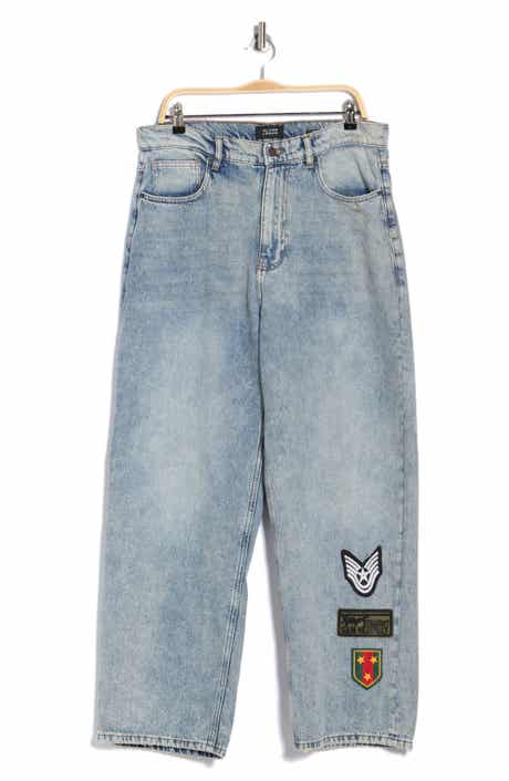 Extra Baggy Patch Denim Jeans
